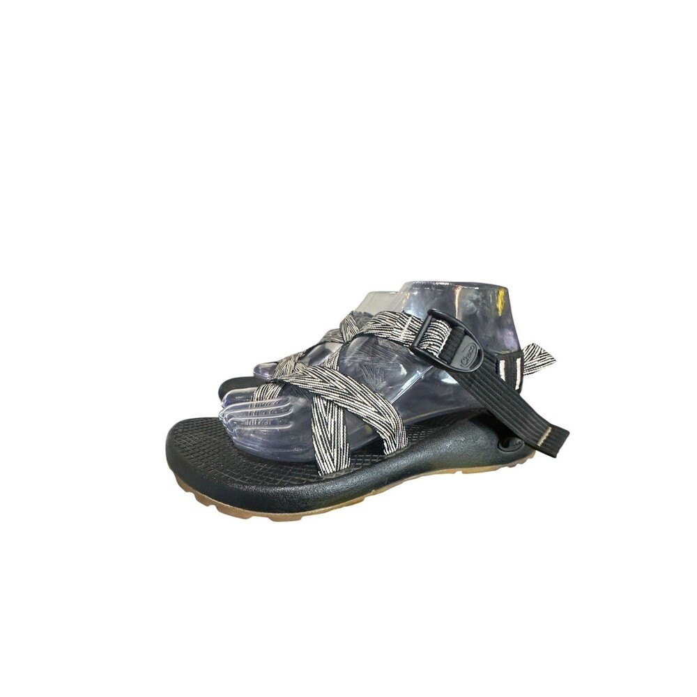 Chaco Z/2 Classic Womens Strappy Sports Hiking Sandals Strap Black White Size 10
